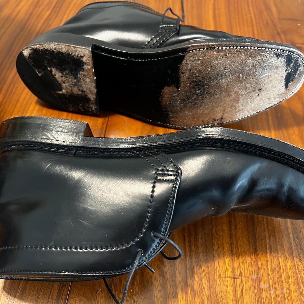 Alden Chukka Boots black shell cordovan size 11 - Picture 4 of 5